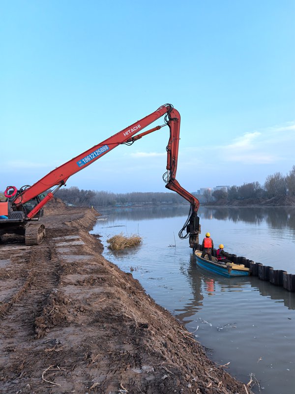 河道围堰施工