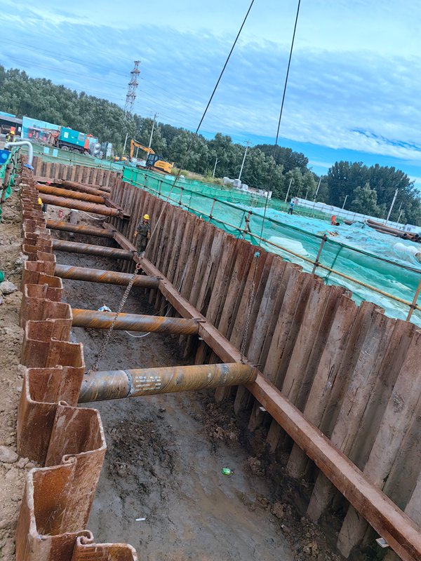 污水管沟支护